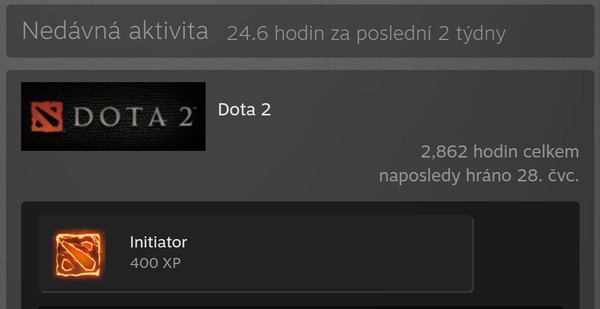 Do které hry jste daldala nejvíce hodin