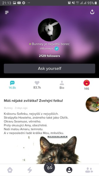 Kolik tě sleduje lidí