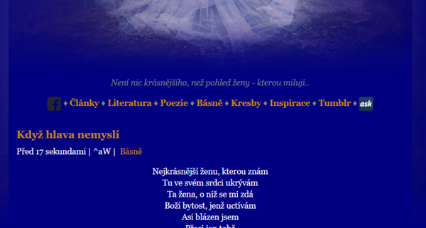 Usměj se lásko za měsíc budeme spolu a bude vyplazovani jazyku jako nikdy