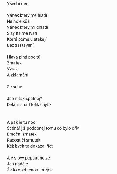 Mám o tebe strach