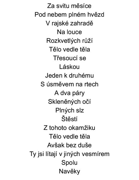 Nejsi sobec naopak spíše já