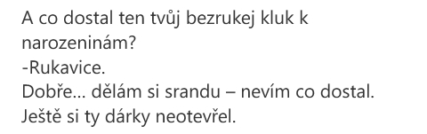 Jaký humor upřednostňuješ DDD