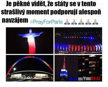 názor na PrayForParis